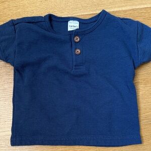 Carter's Deep Blue Short Sleeve Tee